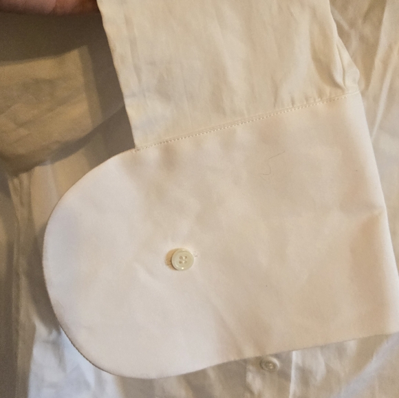 Jacquemus Cotton and Wool Off The Shoulder Button Up - Picture 3 of 9